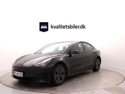 Brugt Tesla Model 3 Standard Range Plus 208 kW (283 HK) 2023 Sortmetal Sedan