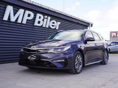 Grå Brugt 2019 Kia Optima Hybrid Sedan | 159.900 kr.