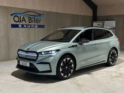 Lysgrønmetal Ny 2024 Skoda Enyaq iV SportLine SUV | 439.900 kr.
