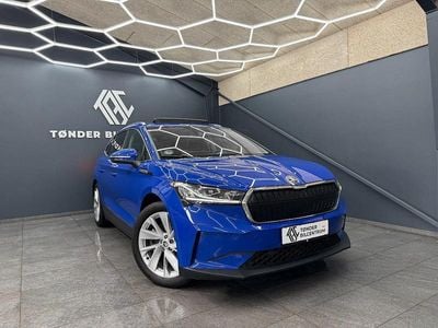 Blå Brugt 2021 Skoda Enyaq iV Loft SUV | 259.500 kr. (Fair pris)