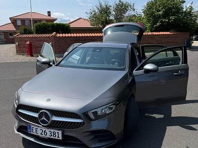 Brugt Mercedes A180 AMG line 116 HK (85 kW) 2018 Grå Hatchback