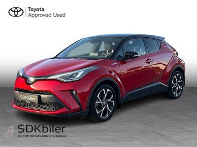 Rød/sort Brugt 2020 Toyota C-HR Multidrive S SUV | 239.900 kr. (Fair pris)