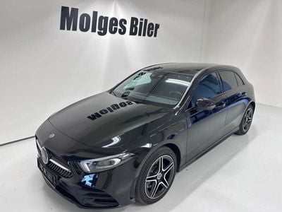 Sortmetal Brugt 2020 Mercedes A250 AMG line Hatchback | 309.900 kr. (Lidt for dyr)