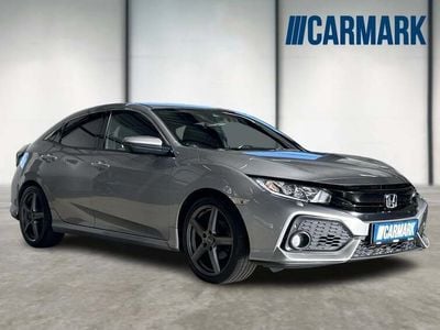 Sølvmetal Brugt 2017 Honda Civic Elegance Hatchback | 129.900 kr. (Fair pris)