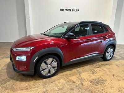 Sunset red Brugt 2021 Hyundai Kona Premium SUV | 184.990 kr. (Fair pris)