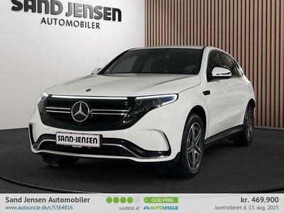 Hvid Brugt 2023 Mercedes EQC400 AMG line SUV | 469.900 kr. (God pris)