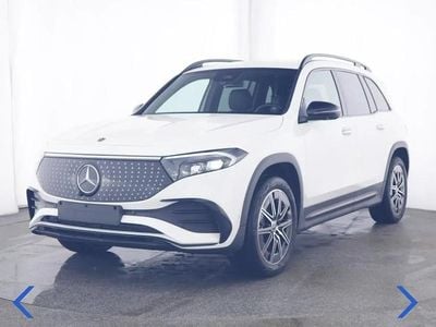 Hvid Brugt 2024 Mercedes EQB350 AMG line SUV | 434.900 kr.