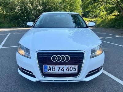 Hvid Brugt 2013 Audi A3 Sportback Hatchback | 59.900 kr.