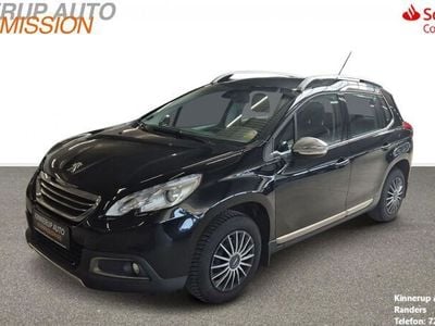 Sort metal Brugt 2016 Peugeot 2008 Allure SUV | 54.700 kr. (God pris)