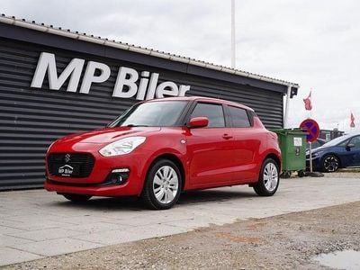 Rødmetal Brugt 2018 Suzuki Swift Exclusive Hatchback | 129.900 kr. (Lidt for dyr)
