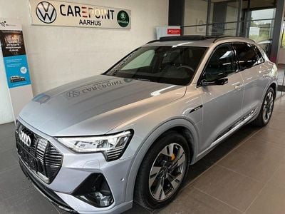 Sølvmetal Brugt 2022 Audi e-tron S-Line SUV | 359.800 kr. (Lidt for dyr)