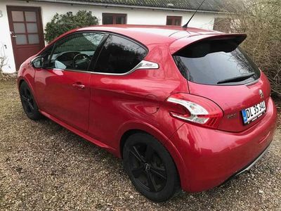 Rød Brugt 2014 Peugeot 208 GTi Hatchback | 63.000 kr.