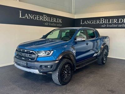 Blåmetal Brugt 2020 Ford Ranger Raptor Afhentning | 219.500 kr.