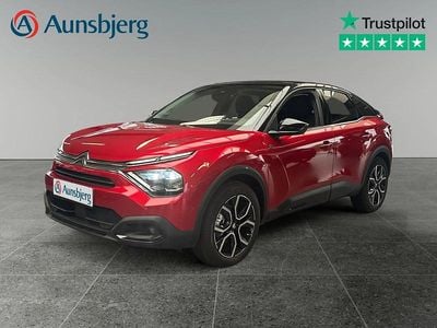 Rød metal Brugt 2024 Citroën e-C4 Shine Hatchback | 169.500 kr. (Fair pris)
