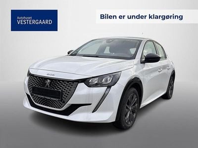 Hvid Brugt 2022 Peugeot e-208 Active Hatchback | 119.700 kr. (Fair pris)