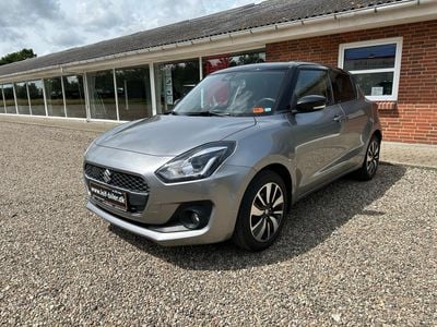Silver/black Brugt 2019 Suzuki Swift Exclusive Hatchback | 119.900 kr. (Fair pris)