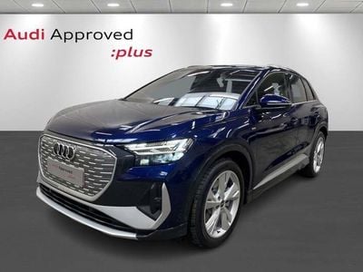 Blåmetal Brugt 2024 Audi Q4 e-tron Advanced Plus SUV | 424.900 kr. (Lidt for dyr)