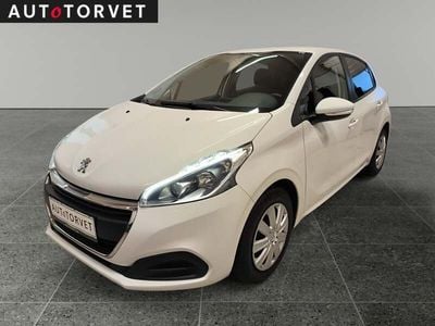 Hvid Brugt 2019 Peugeot 208 Active Hatchback | 73.700 kr. (Fair pris)