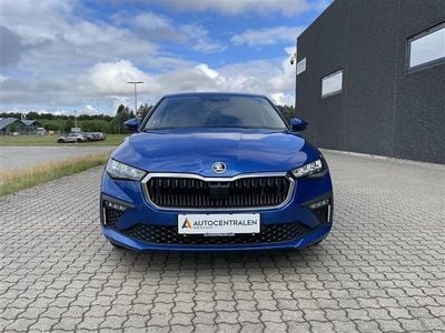Mørkblå Brugt 2024 Skoda Scala Selection Hatchback | 259.900 kr. (Lidt for dyr)