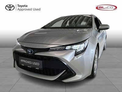Sølv Brugt 2022 Toyota Corolla Active Stationcar | 229.900 kr. (God pris)