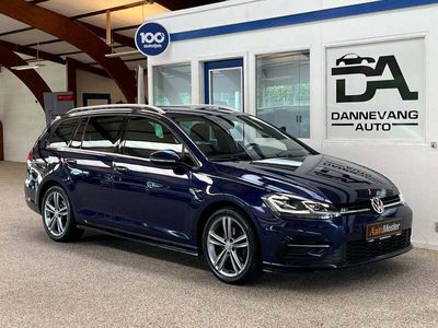 Blåmetal Brugt 2019 VW Golf VII R-line Stationcar | 224.800 kr. (Dyr)