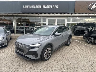 Grå Brugt 2024 Audi Q4 Sportback e-tron S-Line SUV | 319.900 kr.