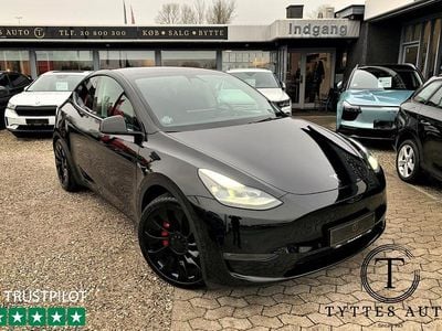 Brugt Tesla Model Y Performance 392 kW (534 HK) 2022 Sortmetal SUV