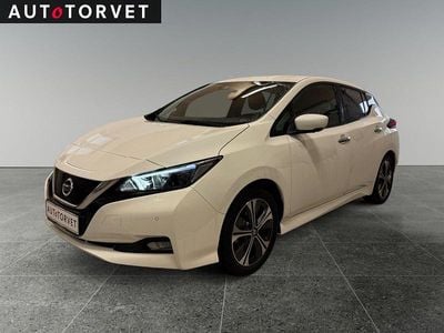 Hvid Brugt 2020 Nissan Leaf N-Connecta Hatchback | 79.700 kr. (God pris)