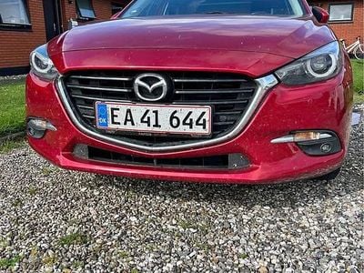 Brugt Mazda 3 140 HK (102 kW) 2018 Rød Sedan