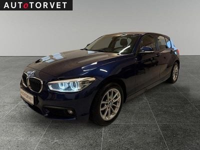 Blåmetal Brugt 2017 BMW 118 Hatchback | 102.700 kr. (God pris)