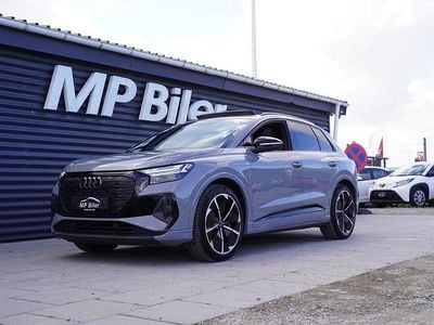 Grå Brugt 2023 Audi Q4 e-tron S-Line SUV | 349.900 kr. (Lidt for dyr)