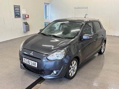 Brugt Mitsubishi Space Star Intense 80 HK (58 kW) 2014 Grå MPV