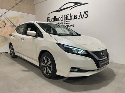 Hvid Brugt 2021 Nissan Leaf Acenta Hatchback | 102.900 kr. (Fair pris)