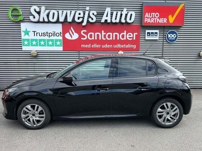 Sort Brugt 2020 Peugeot 208 Allure Sky Hatchback | 114.900 kr. (Lidt for dyr)