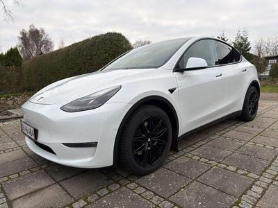 Hvid Brugt 2021 Tesla Model Y Long Range AWD SUV | 227.500 kr. (God pris)