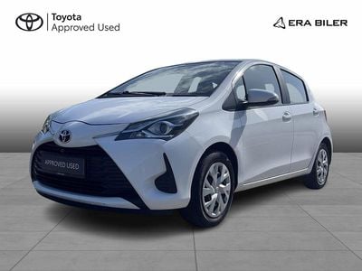 Hvid Brugt 2017 Toyota Yaris T2 Hatchback | 94.900 kr. (Fair pris)