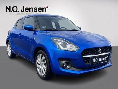 Farve ……………………………………………………………………. blåmetal Brugt 2021 Suzuki Swift Action | 134.900 kr. (Fair pris)
