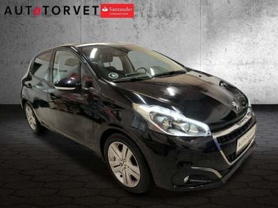 Sort Brugt 2019 Peugeot 208 Hatchback | 79.700 kr. (Fair pris)