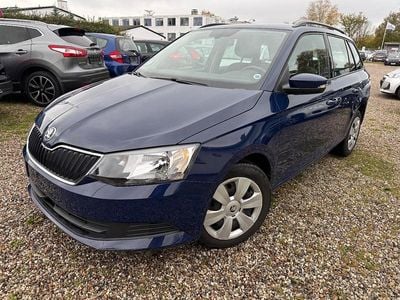 Mørkblå Brugt 2017 Skoda Fabia Ambition Hatchback | 84.990 kr. (Fair pris)