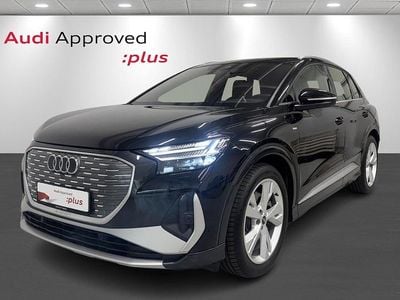 Sortmetal Brugt 2024 Audi Q4 e-tron S-Line SUV | 404.900 kr. (Fair pris)