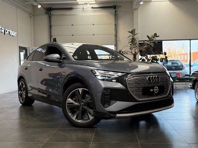 Gråmetal Brugt 2023 Audi Q4 Sportback e-tron SUV | 309.799 kr. (Lidt for dyr)