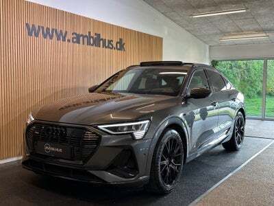 brugt Audi e-tron S-line Sportback quattro