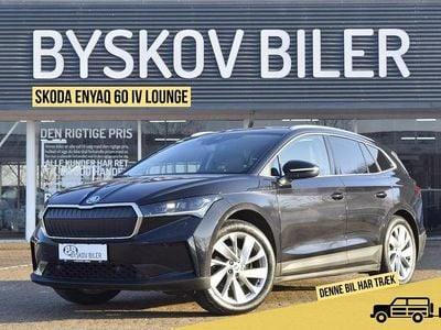 Brugt Skoda Enyaq iV Lounge 131 kW (179 HK) 2021 Sortmetal SUV