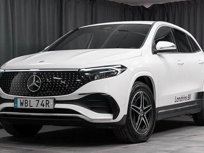 Hvid Brugt 2025 Mercedes EQA250+ AMG line SUV | 349.900 kr. (Fair pris)