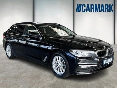 Sort Brugt 2018 BMW 520 Stationcar | 209.900 kr. (God pris)