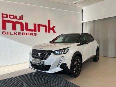 Hvidmetal Brugt 2020 Peugeot 2008 GT-line SUV | 199.990 kr. (Dyr)
