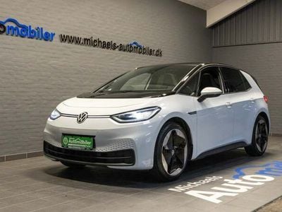 Hvid Brugt 2021 VW ID.3 Pro Performance Hatchback | 214.900 kr. (Fair pris)