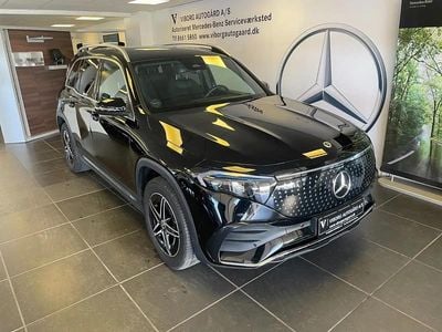 Sort Brugt 2024 Mercedes EQB250+ AMG line SUV | 349.900 kr. (Lidt for dyr)