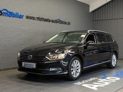 Sortmetal Brugt 2018 VW Passat Highline Stationcar | 169.900 kr. (God pris)