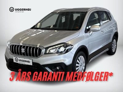 Brugt Suzuki SX4 S-Cross Active 112 HK (82 kW) 2016 Sølvmetal SUV